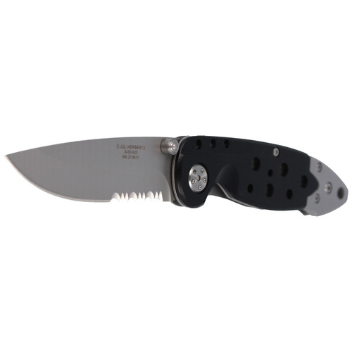 Herbertz - Walnut Drop Point Folder 82 мм - 213611