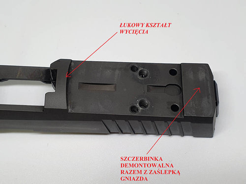 2BME - Пластина для Sig Sauer P320 для Trijicon / Holosun - 2BME012