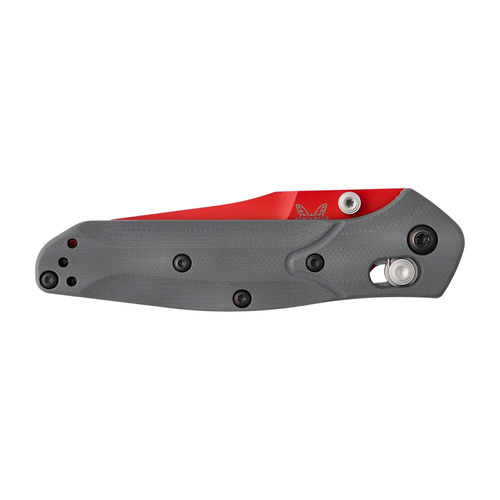Benchmade - Тактичний ніж 945RD-2401 Mini Osborne LE - CPM-S90V - червоний - 945RD-2401