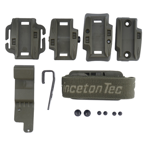 Princeton Tec - Ліхтар LED шолом Charge MPLS - 55 люмен - Red / Blue / IR - Olive Drab - C-RBI-OD