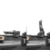 Strike Industries - Strike Polymer Backup Sights - складні - Picatinny - чорний - SI-SPBUS