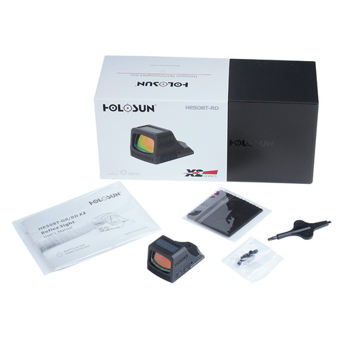 Holosun - HE508T X2 Elite Micro Red Dot коліматор з кріпленням на рейку Picatinny 