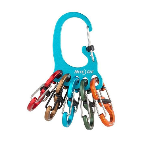 Nite Ize - Karabinek na klucze BigFoot Locker™ KeyRack™ - Алюміній - KLKBFA-03-R6