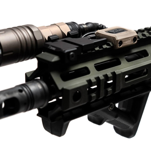 Unity Tactical - Кабельний гелевий перемикач ModButton Lite - Crane Laser - 4.5" - Чорний - MBL-BLK-CL-4.5