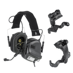 Earmor - Активні протишумні навушники M32X-MOD4 - чорний - M32X-BK