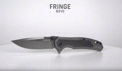 Kershaw - Складаний ніж з бахромою - чорний - 8310