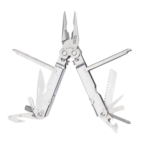 SOG - Мультитул PowerLock з V-подібним різаком - 18 інструментів - S62N-CP