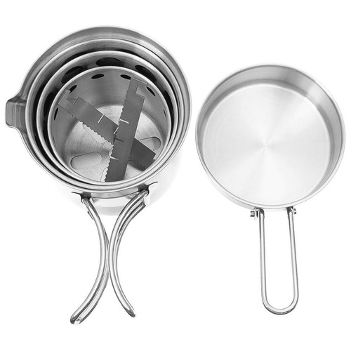 FOX Outdoor - Дорожній набір для приготування їжі з каструлями - 33349