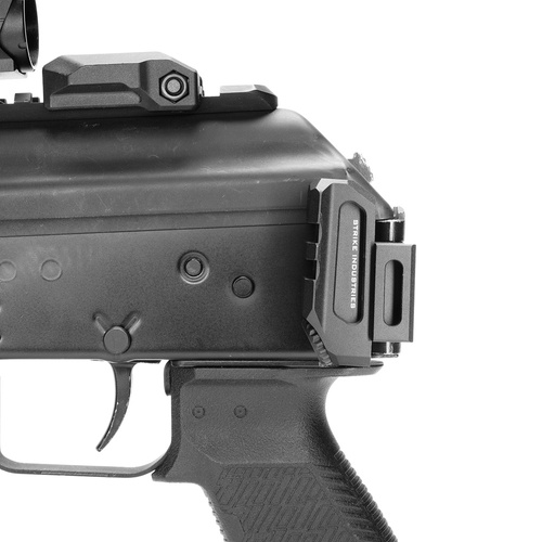 Strike Industries - Адаптер задньої пластини Picatinny для KP-9 Strike - Чорний- SI-KP9-PADA-BK