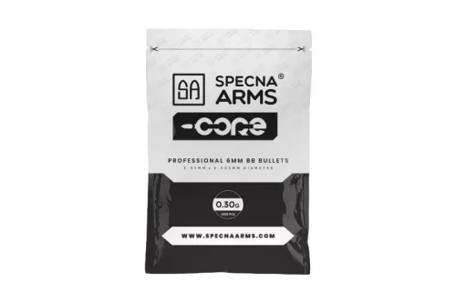 Specna Arms - Кулі CORE ASG - 0,30 г - 1000 шт. - Білий - SPE-16-021006