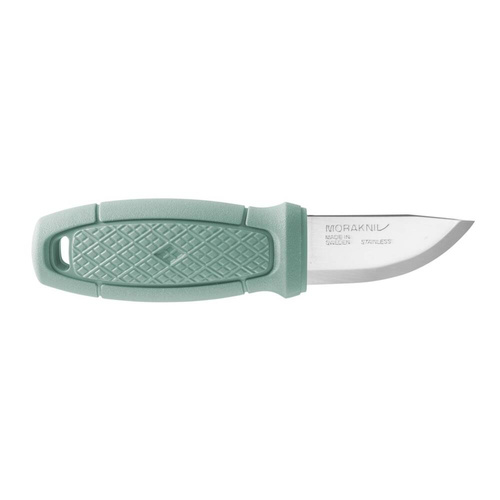Morakniv - Туристичний ніж Eldris LightDuty - нержавіюча сталь - Mint Green - NZ-ELR-SS-1B