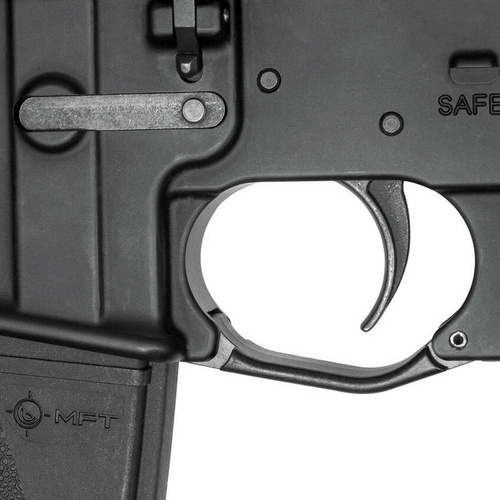 MFT - Покращена спускова скоба E-VolV для AR-15 / M4 - чорна - E2ARETG-BL