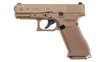 Umarex - Wiatrówka Glock 19X - Blow Back - 4,5 мм - Coyote - 5.8367