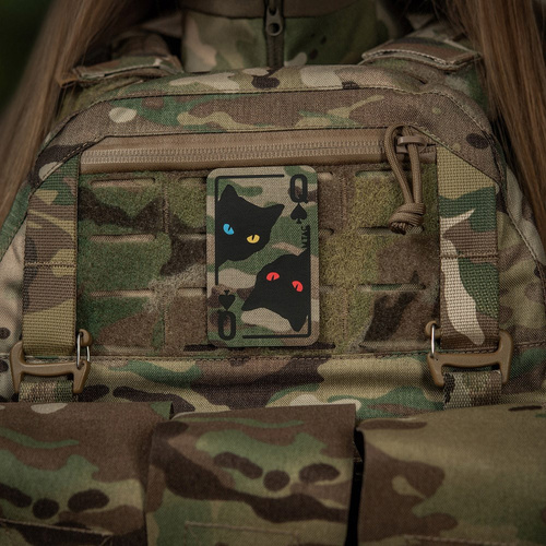 M-Tac - Нашивка "Пікова дама" - Cordura 500D - MultiCam/Black - 51362008