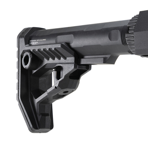 Strike Industries - Регульований приклад PDW Strike Polymer Pit Stock - чорний - SI-STRIKE-POLY-PIT-BK