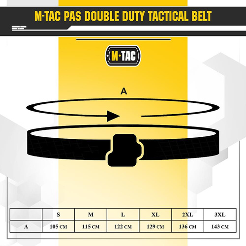 M-Tac - Тактичний пояс Double Duty Tactical Belt - Coyote - 10063005