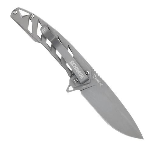 Schrade - Складаний ніж для шлуночків - срібло - 1159323