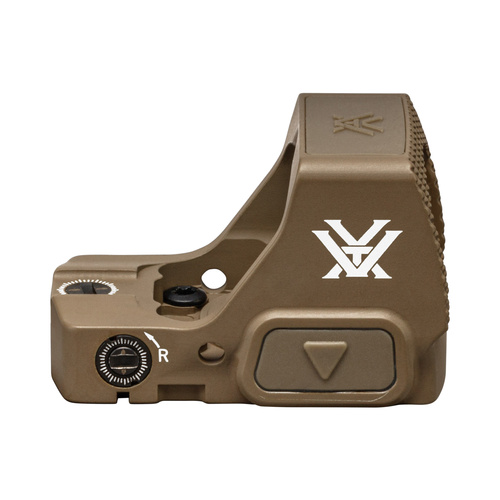 Vortex Optics - Червона точка Defender ST - 3 MOA - Tan - DFST-MRD3-T