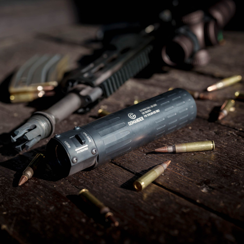 Gomander - Глушник Tactinox QD L - 5,56 мм - M26x1,5 - чорний - TB0.9650