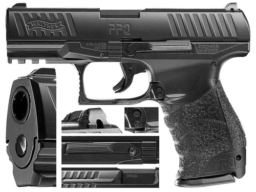 Пістолет-репліка Walther - PPQ HME - Пружина - 2.5886
