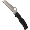 Складаний рятувальний ніж Spyderco - Atlantic Salt Black FRN - C89SBK