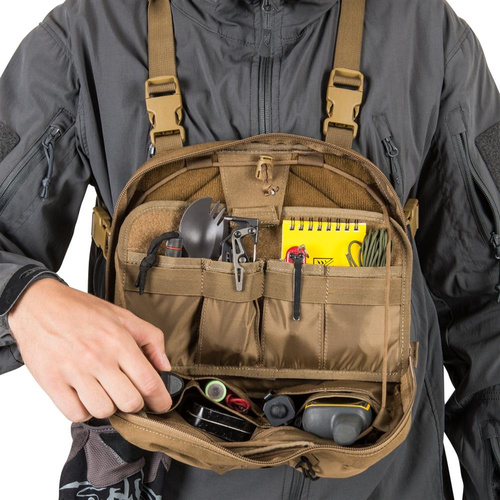 Helikon - Нагрудна панель Chest Pack Numbat® - Shadow Grey / Black - TB-NMB-CD-3501A