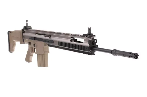 WE - Карабін-репліка карабіна AEG SCAR-H MK20 MOD 0 SSR - Tan - WET-01-005928