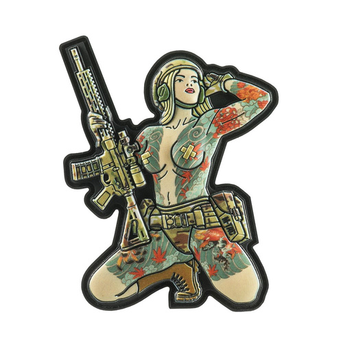 M-Tac - Tactical Girl №1 Yakuza Patch - ПВХ - Повнокольоровий - 51116101 - Інше