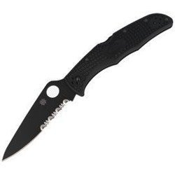 Складаний ніж Spyderco - Endura® 4 FRN Black / Black Blade SpyderEdge - C10PSBBK