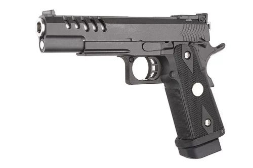 WE - Репліка пістолета Hi-Capa 5.1 K - зелений газ - чорний - WET-02-016140