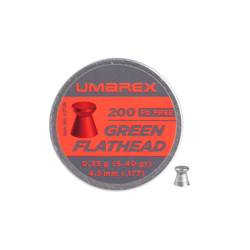 Umarex - Зелена плоска куля 4,5 мм для пневматичної гвинтівки 200 шт. - 4.1709