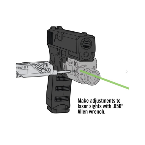 Real Avid - Інструмент 4-в-1 для пістолетів Glock - чорний - AVGLOCK41