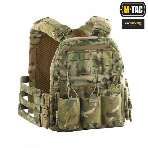 M-Tac - Тактичний розвантажувальний жилет з кірасою QRS - Multicam - 10156008.