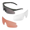 Swiss Eye - Балістичні окуляри Raptor with Visor Set - Rubber Green - 10163