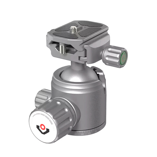 Rokstad - Кульова головка 38 мм на різьбу 3/8"-16 - Picatinny/ARCA - Сірий - RSRH-01