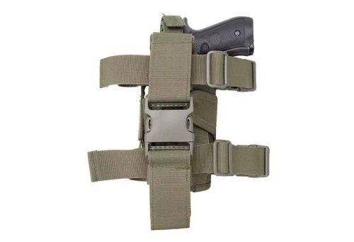 GFC Tactical - Кобура на стегно з магазином - нейлон - оливковий - GFT-29-000235