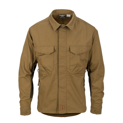 Helikon - Футболка Woodsman - Taiga Green / Coyote - KO-WDN-DC-1109A