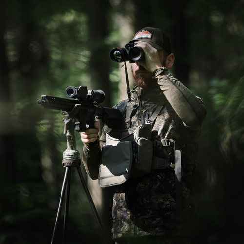 HIKVISION - Приціл нічного бачення HIKMICRO Alpex 4K Lite з ІЧ кріпленням - чорний - 308101407/A40E