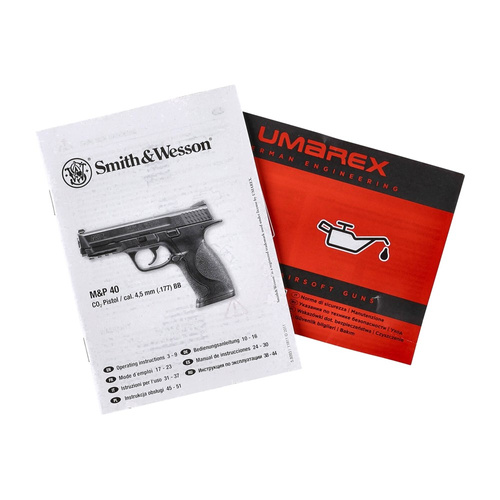 Umarex - Пневматичний пістолет CO2 Smith & Wesson M&P - 4,5 мм - чорний - 5.8093