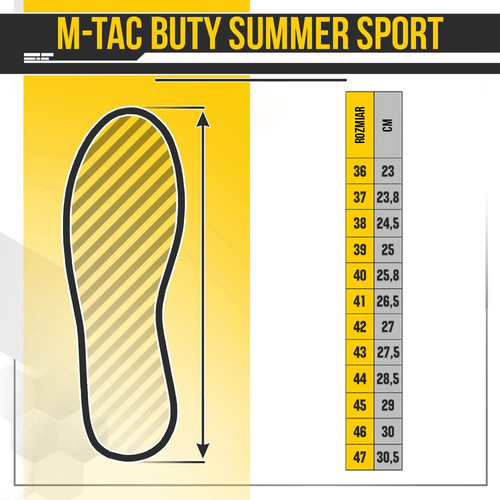 M-Tac - Трекінгове взуття Summer Sport - Black - MTC-804403-BK