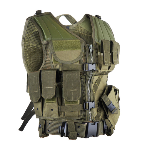 Mil-Tec - Тактичний жилет USMC - OD Green - 10720001