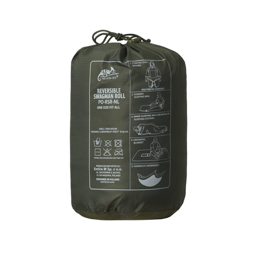 Helikon - Двостороннє пончо Reversible Swagman Roll® - Mitchell Camo Leaf / Mitchell Camo Clouds - PO-RSR-NL-1C1DA