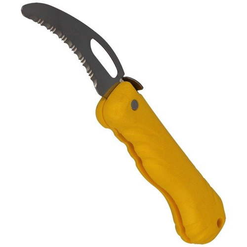 MAC Coltellerie - Folder 70 мм рятувальний плаваючий ніж - P01 RESCUE YELLOW