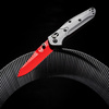 Benchmade - Тактичний ніж 945RD-2401 Mini Osborne LE - CPM-S90V - червоний - 945RD-2401