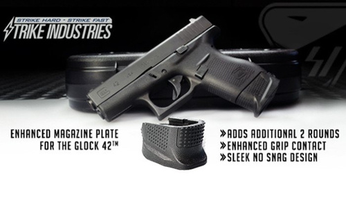 Strike Industries - Удосконалена магазинна планка Stopka magazynka для Glock 42 - SI-EMP-G42-BK