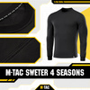 M-Tac - 4 Seasons всесезонний тактичний джемпер - чорний - 20044002