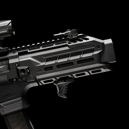 Strike Industries - Накладка на руку для CZ Scorpion EVO 3 - S1-3 - Polymer Extreme - чорний - SI-CEVO-POLY-HG-6-BK