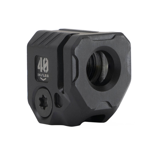 Strike Industries - Компенсатор для пістолета Comp-QUAD - 1/2''x28 TPI - чорний - SI-MC-QUAD  