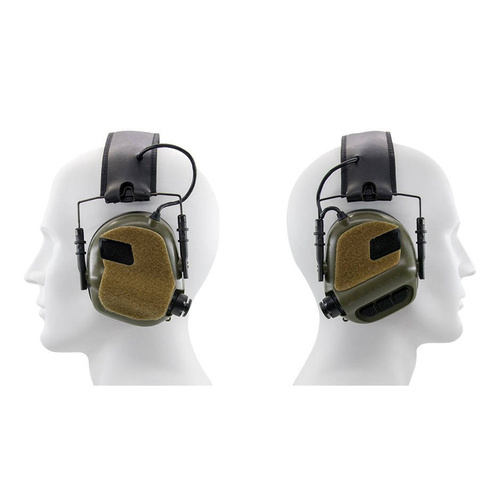 Earmor - Самоклеюча панель на липучках для протишумових навушників M31/M32 - чорний - S14