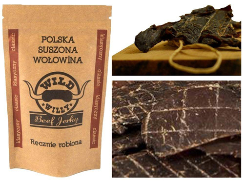 Дикий Віллі - В'ялена яловичина Beef Jerky - Гострий перець - 30 г